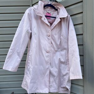 Kate Spade Soft Pink Trench Coat size XL NWT MSRP 229.00 jacket